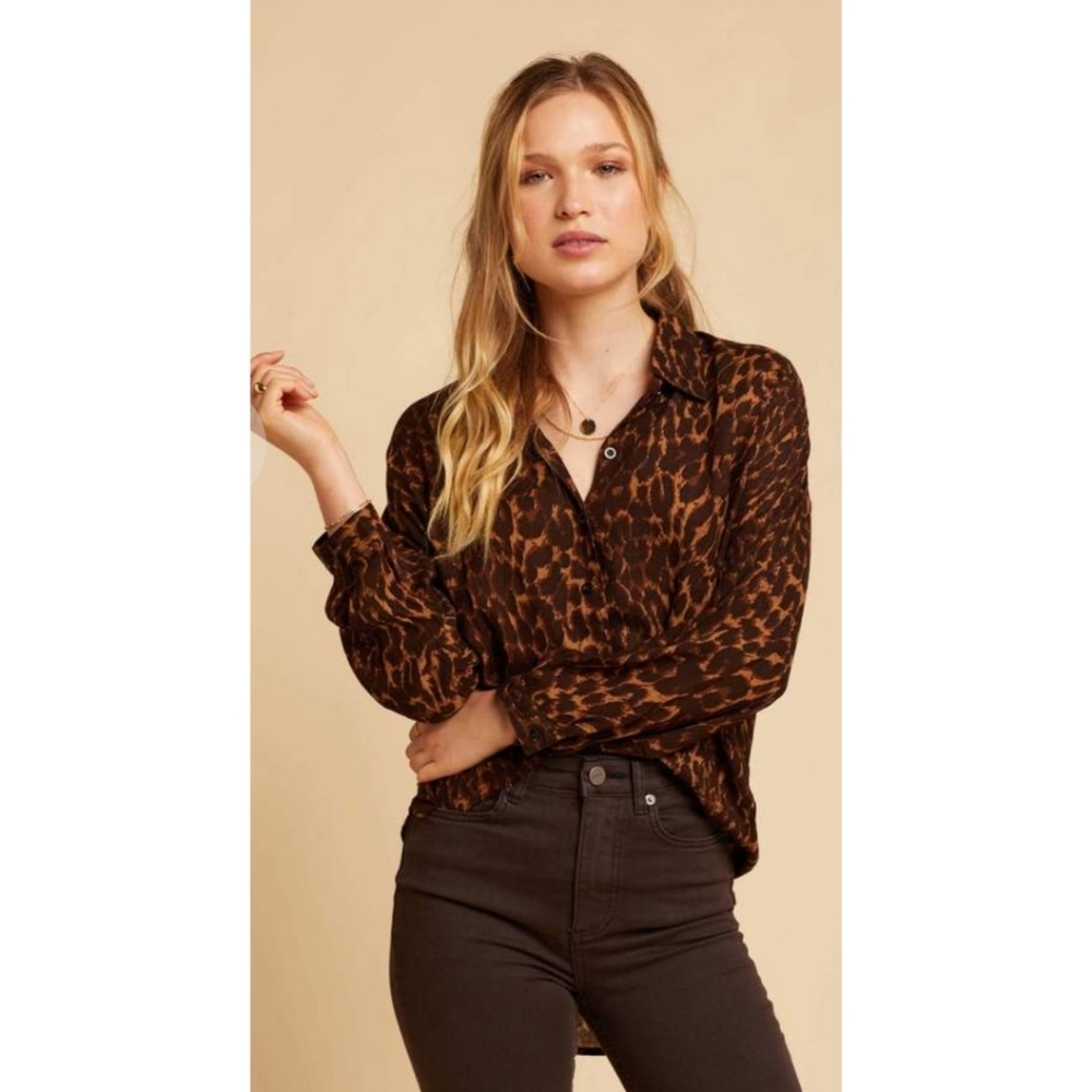 Jen's Pirate Booty Leopard Top